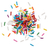 Circle Image of Rainbow Sprinkles